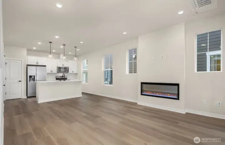 Gathering room and cafe