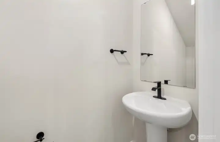 1st floor powder bath