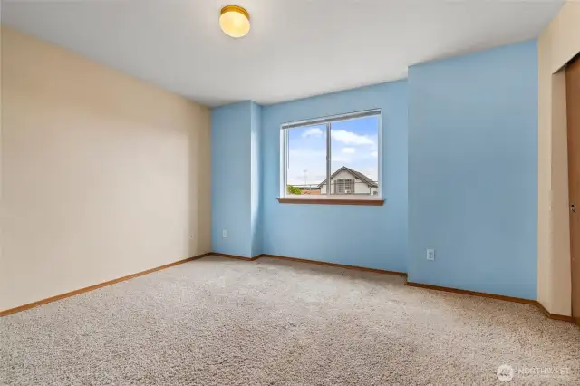 Spacious secondary bedrooms with ample closet space for all your storage needs.