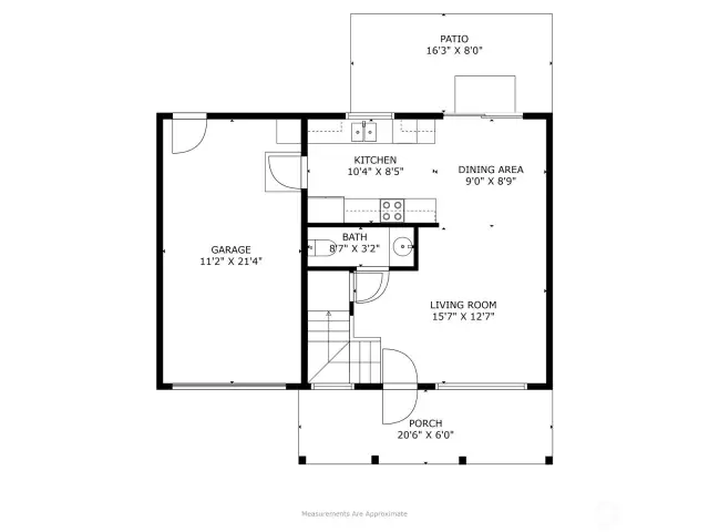 Thoughtfully designed floor plan maximizing space and flow.