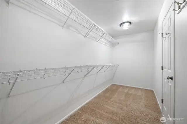 Primary Bedroom ~ enormous walk-in closet.