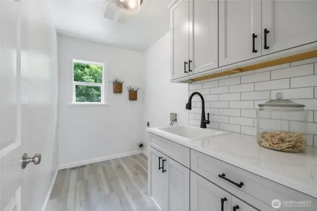Large 2nd Floor Utility Room & Once again, New EVERYTHING