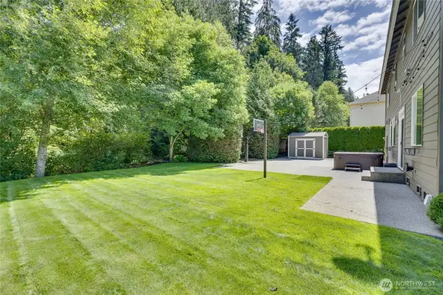Sun Filled & Private, Basketball Anyone?