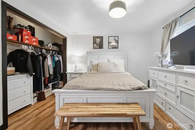 Primary Bedroom: Upstairs