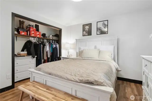 Primary Bedroom: Upstairs