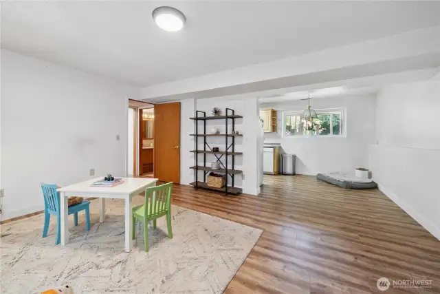 Flex Room: Downstairs