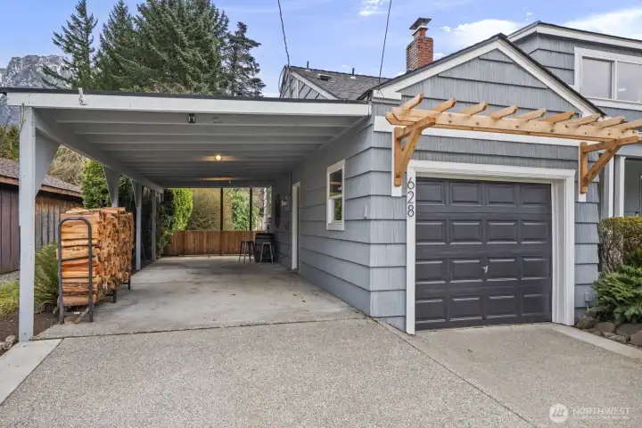 Beautifully refreshed with all-new exterior paint, enhanced curb appeal, and a stylish garage trellis detail.