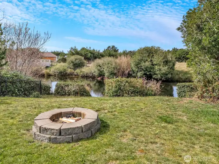 well maintained, water, power, septic on site. Spacious storage shed and fire pit.