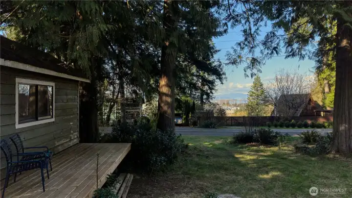 One of the most beautiful lots in Point Roberts. The lot is 9,027 square feet and has a bunkie for your relation and entertainment.