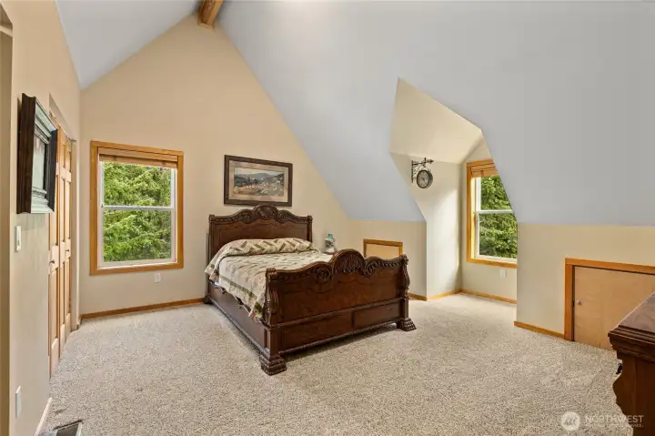 Upper level bedroom