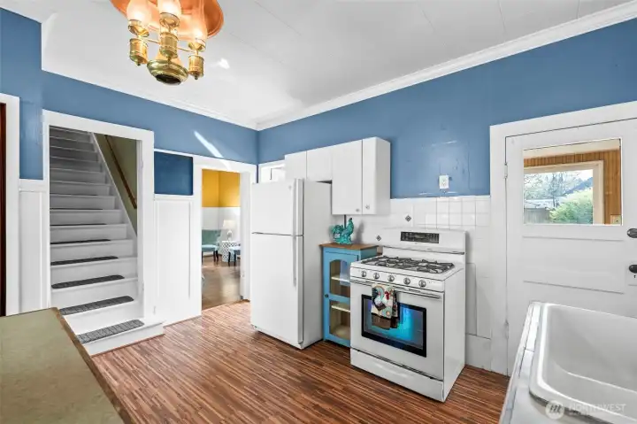 Back to the kitchen.