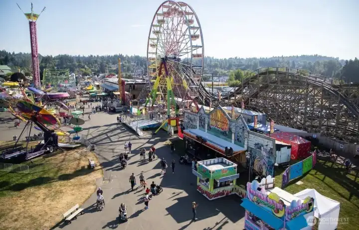 WA State Fair, 16min. walk