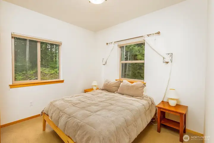 Bedroom on main level with territorial views- wake up surrounded by nature!
