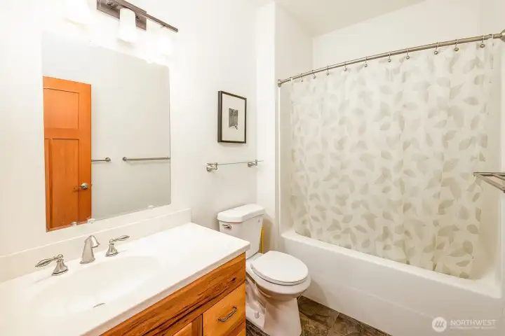Main floor full bathroom.