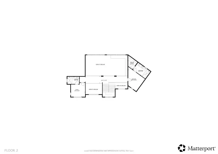 13970 Manzanita Rd NE main house 2nd floor plan