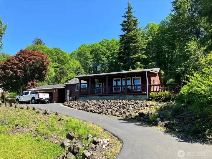 Entrance to your home on the hill