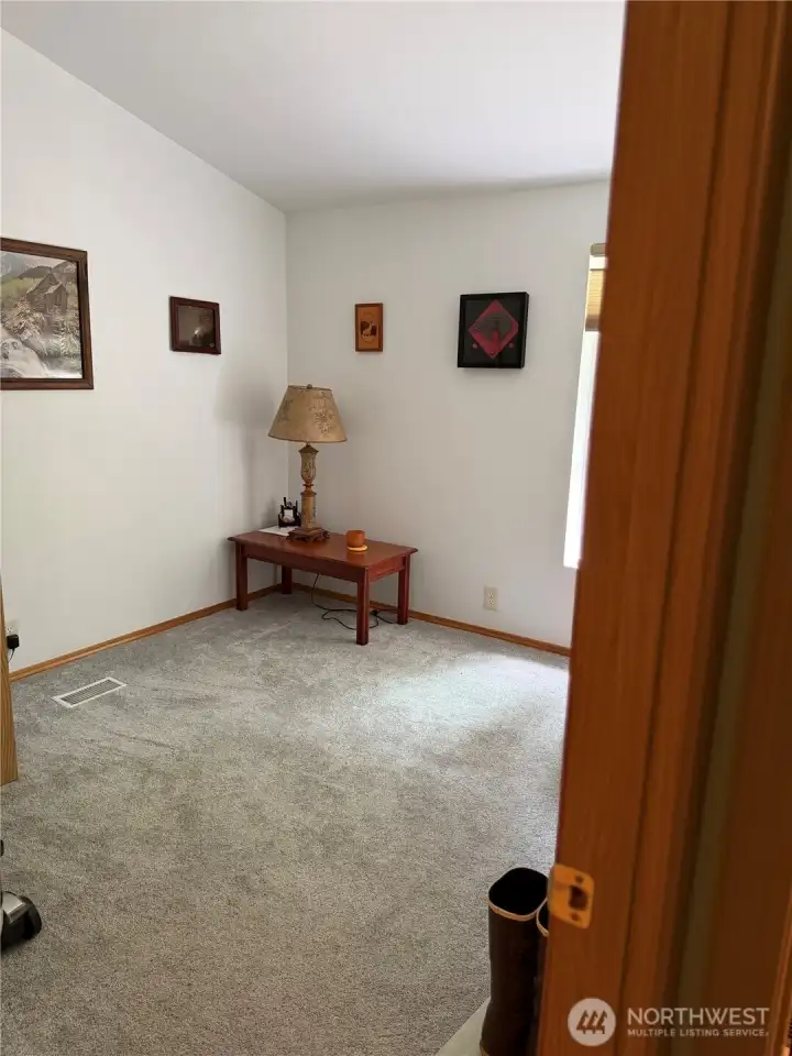 Around the corner is bedroom No.1