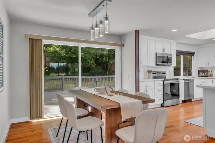 Elegant dining area perfect for hosting and entertaining