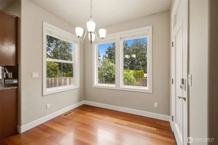 space for kitchen table