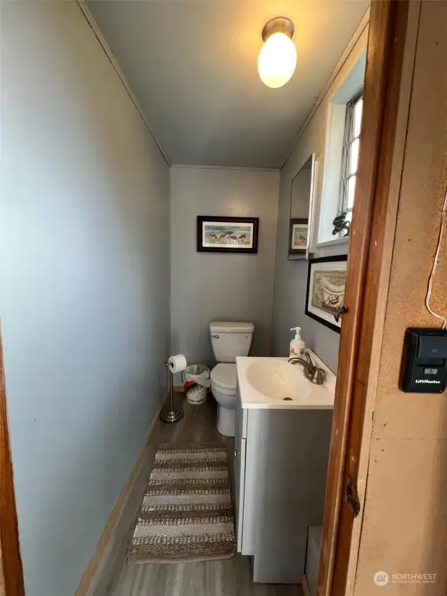 Garage bathroom