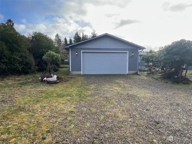 Garage from street