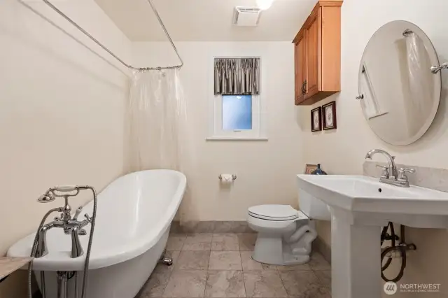 Main floor bathroom