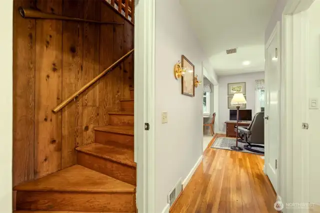Upstairs access from hallway