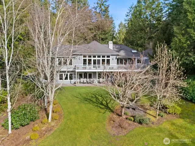 A 3 bedroom, 2.5 bathroom, 3 car garage home set on a sprawling landscaped of 1.34 acres of quiet privacy.