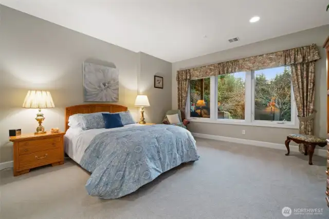 Oversized 2nd bedroom on the lower level.