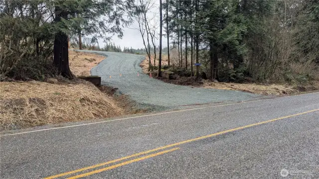 New gravel Driveway
