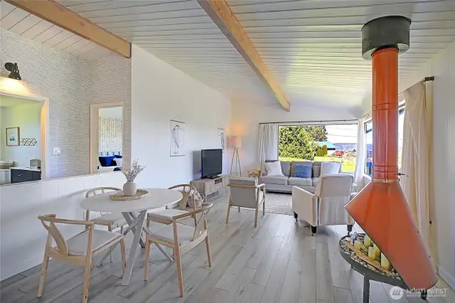 OPEN is the floor-plan w/designer details in every room!