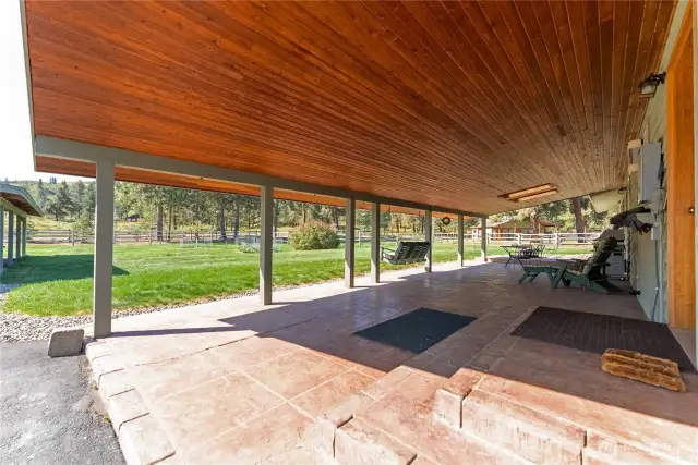Covered deck