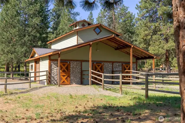 Deluxe horse Barn