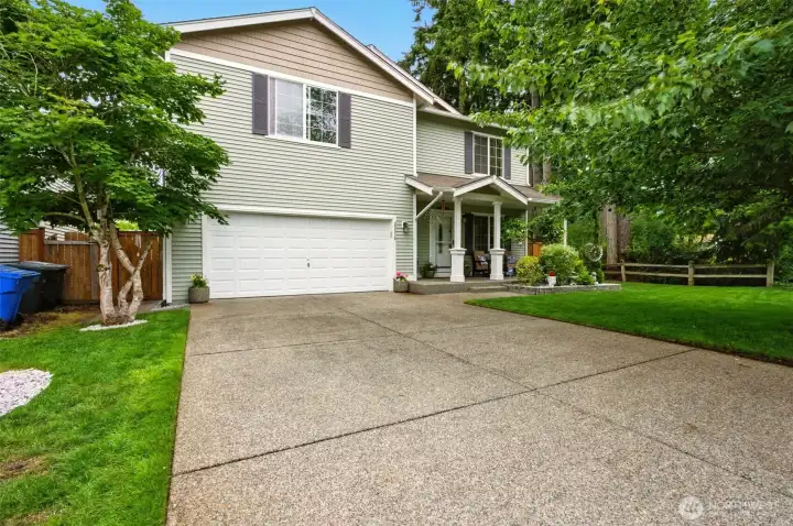 Extended driveway