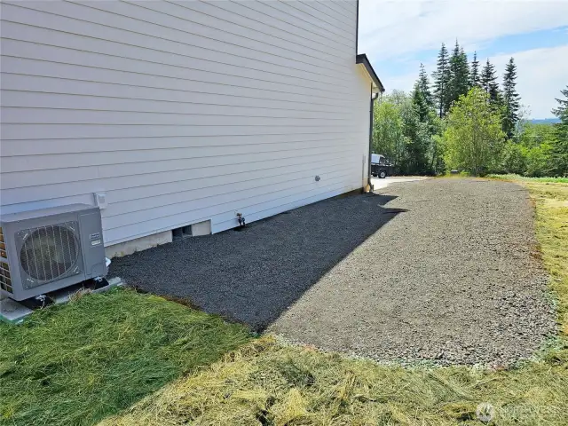 Additional parking area