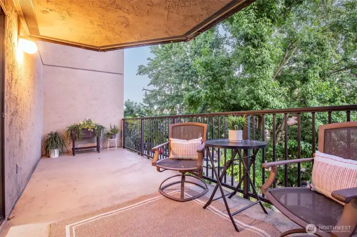 Expansive Deck off Living Room