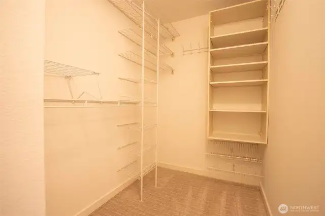 Primary Walk in Closet