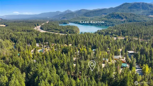 House location to Lake Easton.