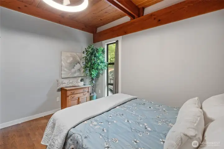 Bedroom 3 of 4 across from main bath