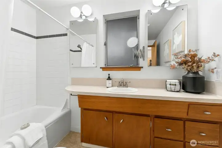 Full bathroom upstairs