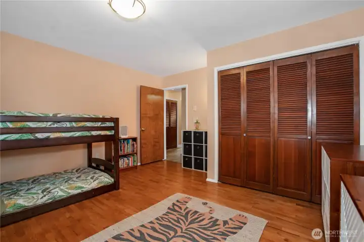 Bedroom #2 with reach-in closet