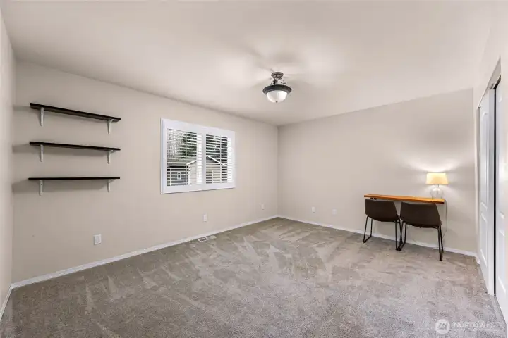 Downstairs bedroom