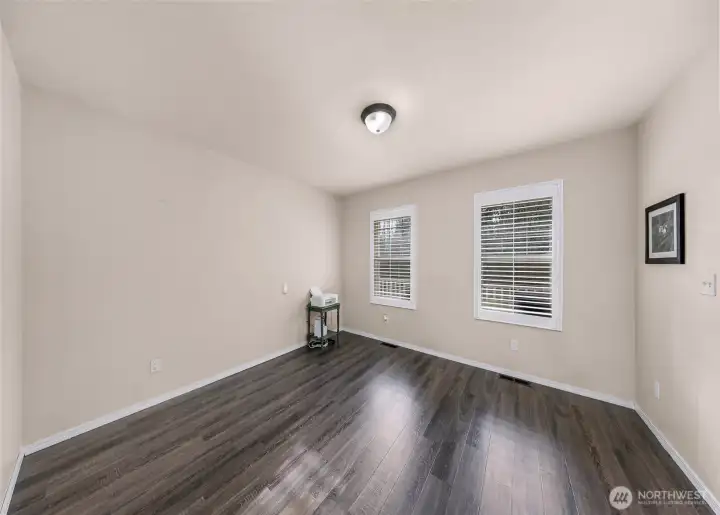 Downstairs office/den