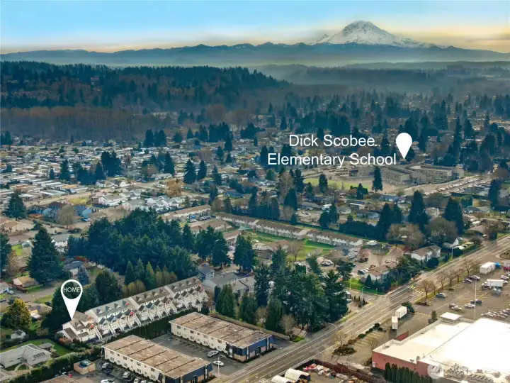 Close to Dick Scobee Elementary School