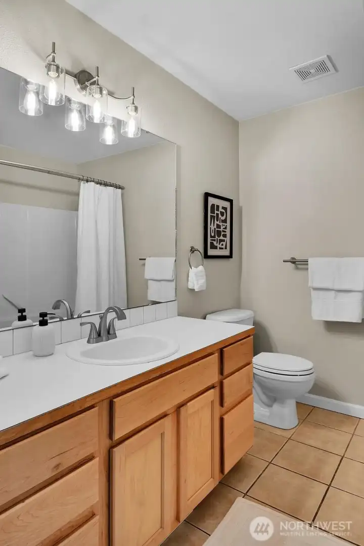 Second floor bathroom