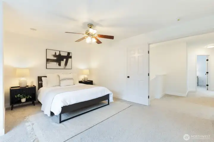 Peaceful setting designed for rest and relaxation.