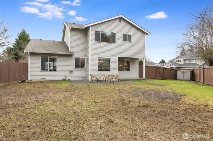 Newly reseeded lawn promises lush greenery in seasons ahead.