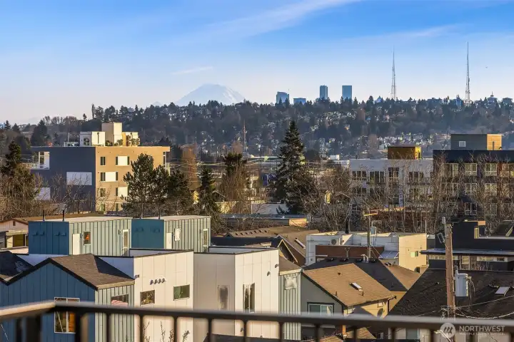 Beautiful rooftop views