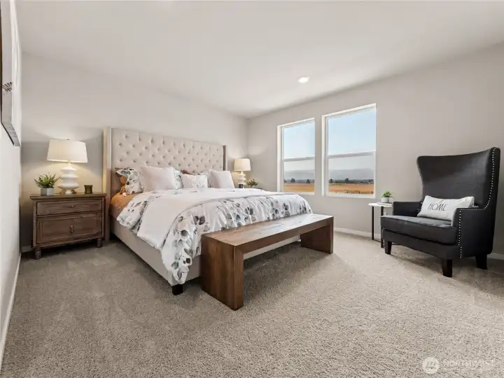 Primary Bedroom - Photos are for representational purposes only, colors, elevation and features may vary.