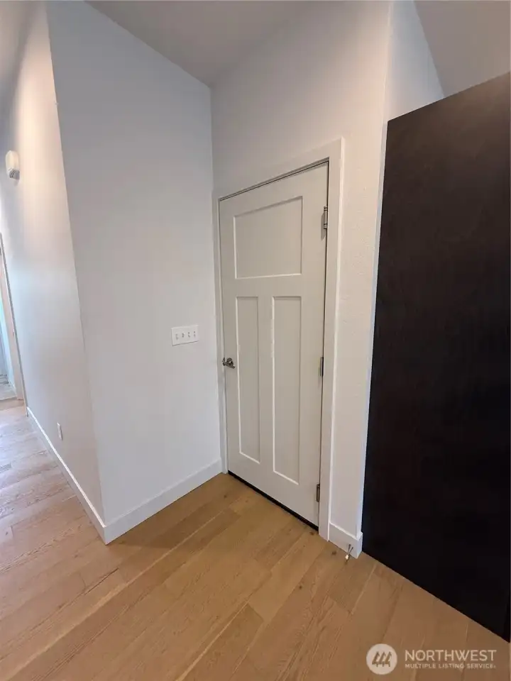 Garage door as your leaving living area.